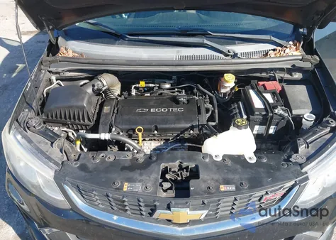 2017 Chevrolet Sonic Lt Auto from USA, damaged, VIN 1G1JD6SH3H4175693